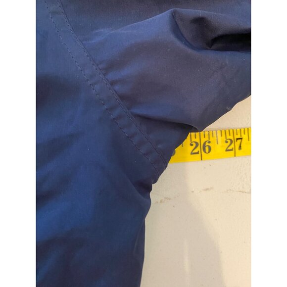 Adidas Notre Dame Windbreaker Jacket Navy Blue Quarter Zip Size XL - Picture 7 of 11
